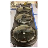 New Elite Triple Food Warmer Buffet New Elite Triple Food Warmer Buffet