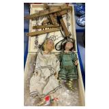 Vintage Hanade Marionettes