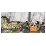 Collection Of Duck Decoys.