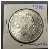 1886 Morgan Dollar Uncirculated 1886 Morgan Dollar Uncirculated