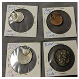 4 Us Error Coins. Error Dime Off Center, Error 4 Us Error Coins. Error Dime Off Center, Error