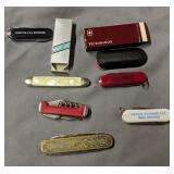 Advertising Pen Knives. Arthur Anderson, Carrera,