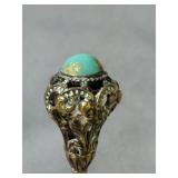 Signed Hat Pin 14k? Mark Signed Hat Pin 14k? Mark