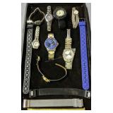 Tray Lot Of Watches. Tray Lot Of Watches.