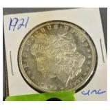 1921 Morgan Dollar Uncirculated