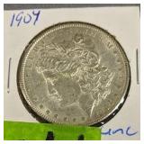 1904 Uncirculated Morgan Dollar