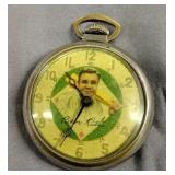 Fantasy Babe Ruth Pocket Watch. Cut Out Added Fantasy Babe Ruth Pocket Watch. Cut Out Added