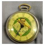 Fantasy Babe Ruth Pocket Watch. Cut Out Added