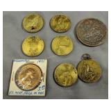 Paris 2000 Tokens, Washington 1971 Us Mid Paris 2000 Tokens, Washington 1971 Us Mid