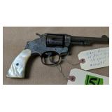 Smith & Wesson 38 Special Revolver Pearl Grips.