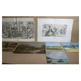 Collection Of Primitive Naive Oil Paintings. Some Collection Of Primitive Naive Oil Paintings. Some