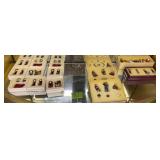 Lead Figures Amish Children, Christmas Scene Lead Figures Amish Children, Christmas Scene