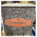 Galvanized Penn Supreme Milk Box Galvanized Penn Supreme Milk Box