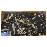 Estate Costume Jewelry Lot. Showcase Not Included