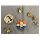 Political Buttons, Pins, Army Pin. Our President Political Buttons, Pins, Army Pin. Our President