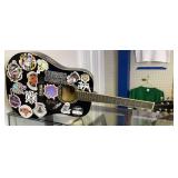 Girard Acoustic Guitar Guitar Covered With Girard Acoustic Guitar Guitar Covered With
