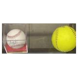 Fergie Jenkins Hof Autographed Baseball, Joe Fergie Jenkins Hof Autographed Baseball, Joe