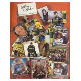 Tray Lot Autographed Collector & Sports Cards. Tray Lot Autographed Collector & Sports Cards.