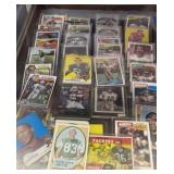 Tray Lot Of Football Cards. Preview A Must Tray Lot Of Football Cards. Preview A Must