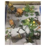 Collection Of Custom Crafted Lead Figurines, Collection Of Custom Crafted Lead Figurines,