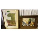 Signed Numbered Artist Proof Print Still Life