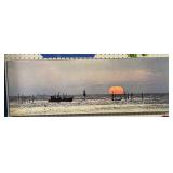 Be Altman & Co Setting Sun Over Water Fisherman Be Altman & Co Setting Sun Over Water Fisherman