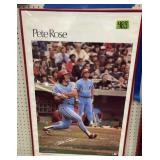 Sports Illustrated Poster Pete Rose 4522. Creases Sports Illustrated Poster Pete Rose 4522. Creases