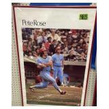 Sports Illustrated Poster Pete Rose 4522. Creases