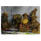 Tom Clark Resin Gnomes With Animals Tom Clark Resin Gnomes With Animals