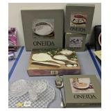 Oneida Silver Plate Serving Pieces, International