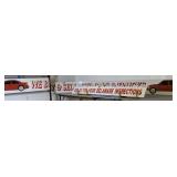 4 Part Metal Sign. "we Buy And Sell Used Cars And 4 Part Metal Sign. "we Buy And Sell Used Cars And