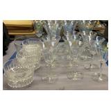 Barry Bowls, Iridescent Stemware Glasses Barry Bowls, Iridescent Stemware Glasses