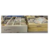 Two Boxes Of Football Cards. Preview A Must Two Boxes Of Football Cards. Preview A Must