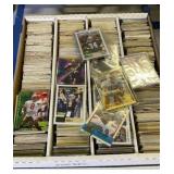 White Box Of Football Cards. Preview A Must