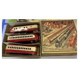 Marx Tin Litho Streamlined Train Set Marx Tin Litho Streamlined Train Set