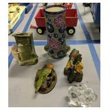 Czechoslovakia Ceramic Vase, Pig Using Public Czechoslovakia Ceramic Vase, Pig Using Public