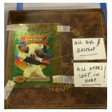 Brown Binder Baseball Cards. Consigner Notes