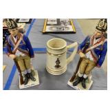 Delaware Blues 1776 Porcelain Figurines, Delaware Delaware Blues 1776 Porcelain Figurines, Delaware