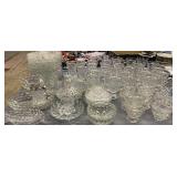 Collection Of American Fostoria. Dinner Plates, Collection Of American Fostoria. Dinner Plates,
