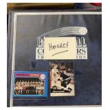 Blue Binder Of Hockey Cards. Preview A Must