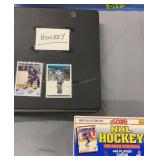 Black Binder Of Hockey Cards, Score Nhl Hockey