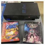 Ps2 Game Console, No Controller No Power, Genesis Ps2 Game Console, No Controller No Power, Genesis
