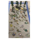 Custom Crafted Lead Figurines. Trees, Buildings, Custom Crafted Lead Figurines. Trees, Buildings,