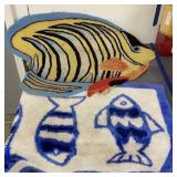 2 Fish Floor Mats. 2 Fish Floor Mats.