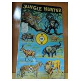 Marx Tin Litho Jungle Hunter Target Marx Tin Litho Jungle Hunter Target