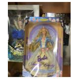 3 Barbie Dolls. 101 Dalmatians, The Peacock, 3 Barbie Dolls. 101 Dalmatians, The Peacock,
