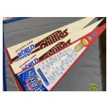 3 Philadelphia Phillies Felt Pennants. 1983 3 Philadelphia Phillies Felt Pennants. 1983