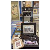 Decorative Metal Plant Stands, Framed Pictures,