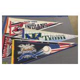 7 Felt Pennants. Aberdeen Iron Birds, 1992 7 Felt Pennants. Aberdeen Iron Birds, 1992