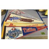 4 Felt Pennants. 2008 World Champion Philadelphia